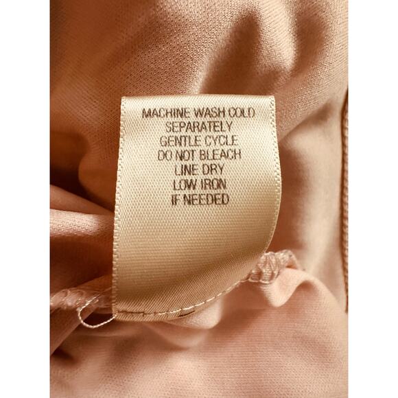 Emma & Michele Women's Sleeveless Lacey Light Pink Dress Size 14 - Picture 8 of 8